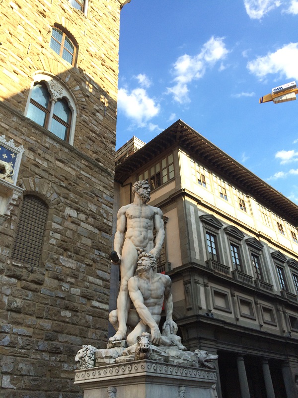 David marble sculpture with 6 feet height