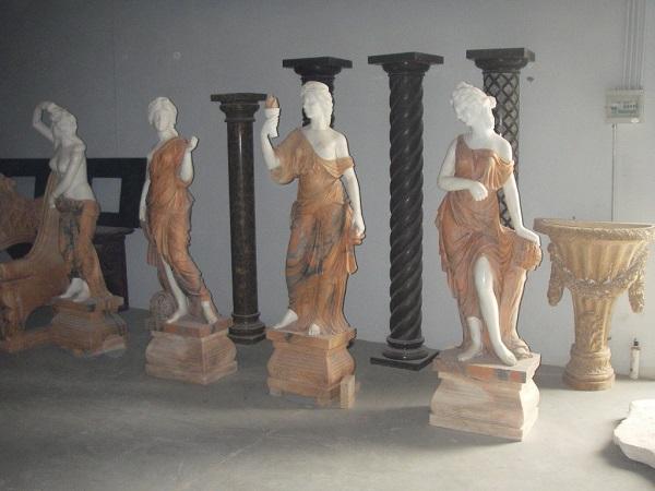 Four season marble statues/ marble sculpture