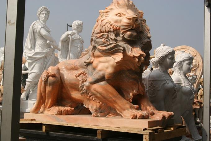One pair of Lions sculpture from China