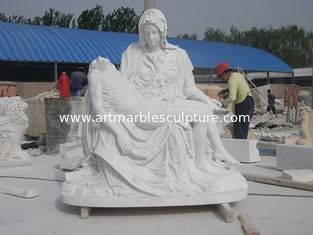 China Double marble Carving statues supplier