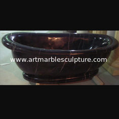 China Hotel Deocration Black marble bathtub with polishing for bathroom,china sculpture supplier supplier