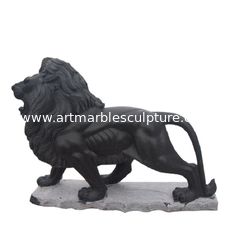 China High quality customized marble stone lions statue walking lions sculpture,China stone carving Sculpture supplier supplier