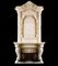 Large marble fireplace mantel supplier