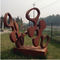 Large metal Garden colorful painting stainless steel figure sculpture,Stainless steel sculpture supplier supplier
