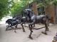 Garden bronze horse sculptures brass horse statues,casting bronze animal statues, China sculpture supplier supplier