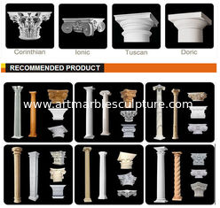 China Carved Roman stone Capital for Columns supplier