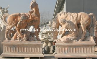 China Horse stone sculpture for garden supplier