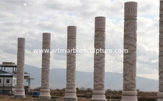 China 56pcs national stone columns for Northeast of China supplier