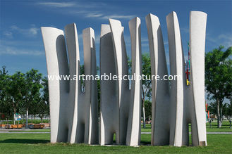 China Stone mordern city sculptures for park supplier
