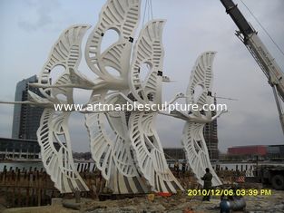 China Outdoor stainless steel sculpture supplier