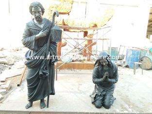 China Hot sell Jesus bronze sculpture  , outdoor bronze sculpture ,China Bronze Sculpture supplier supplier