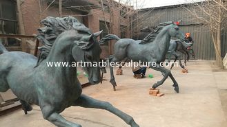 China New Bronze horse sculptures ,outdoor brass horse statues for sculptor and artist, China sculpture supplier supplier