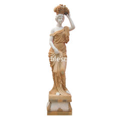China Nature stone Classic Greek lady marble garden sculptures,China stone carving Sculpture supplier supplier