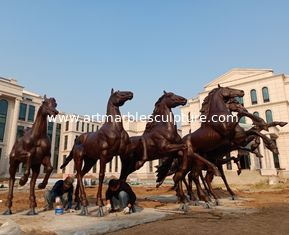 China Garden bronze horse sculptures metal horse statues,casting bronze statues, China sculpture supplier supplier