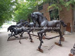 China Garden bronze horse sculptures brass horse statues,casting bronze animal statues, China sculpture supplier supplier