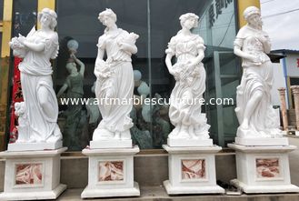 China Nice garden stone statues four season marble sculpture stone sculptures,China stone carving Sculpture supplier supplier