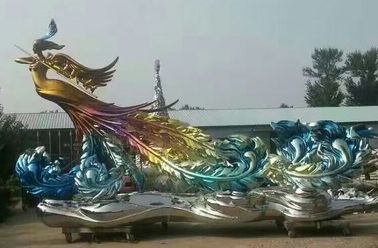 Stainless steel sculpture with mirror finish supplier