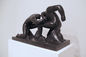 Customized Fighting men marble sculpture , exhibition sculptures ,China stone Sculpture supplier supplier