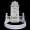 Garden Freestanding marble stone fountain with pool, china marble sculpture supplier supplier