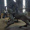 Antique Large Man fighting with lions bronze sculpture ,customized bronze statues, China sculpture supplier supplier