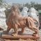 High quality customized marble stone lions statue walking lions sculpture,China stone carving Sculpture supplier supplier