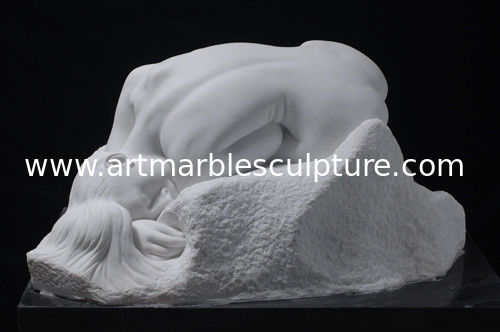 Stone Classic nude lady statue abstract marble sculpture ,China stone carving Sculpture supplier